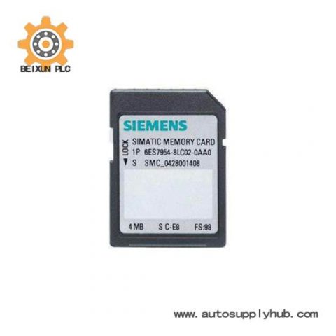 Siemens 6ES7954-8LC02-0AA0 Micro Memory Card for Industrial Control Systems