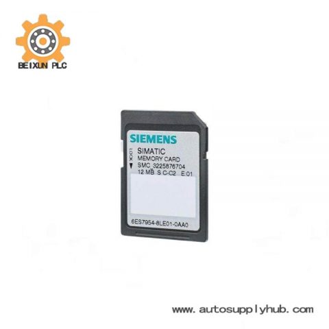 SIEMENS 6ES7954-8LC03-0AA0: S7 Memory Card for Efficient Data Storage in Industrial Automation