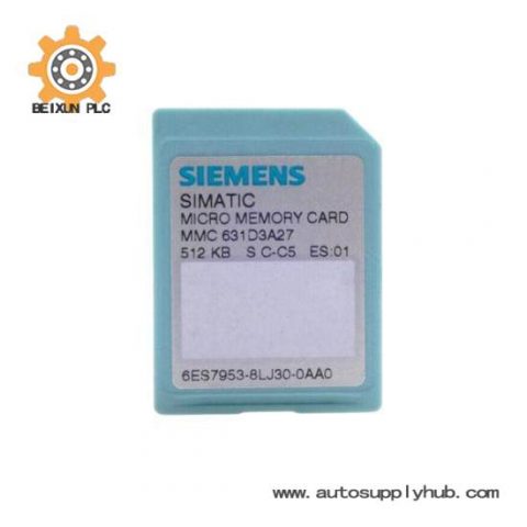 Siemens 6ES7 953-8LJ30-0AA0 Memory Card: Industrial Control Solution