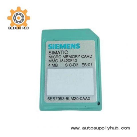 Siemens 6ES7 953-8LM20-0AA0 Micro Memory Card