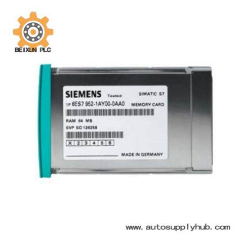 Siemens 6ES7 955-2AM00-0AA0 | 4MB RAM Memory Card - Industrial Control