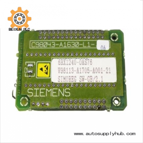 Siemens 6RX1240-0AS76 Industrial Software Module