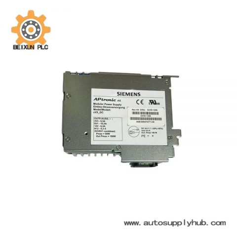 Siemens A5E30947477-H4 Modular Power Supply