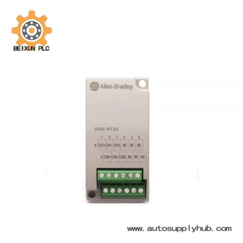 AB 2080-RTD2: Precision Resistance Thermometer Detector Inputs for Industrial Control