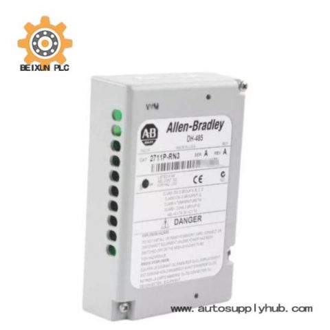 Siemens 2711P-RN3 PanelView Plus 400-600 DH-485 Communication Module, Enhancing Industrial Automation with Seamless Data Exchange