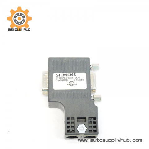 SIEMENS 6ES7972-0BB51-0XA0 PROFIBUS DP Connector for Industrial Automation