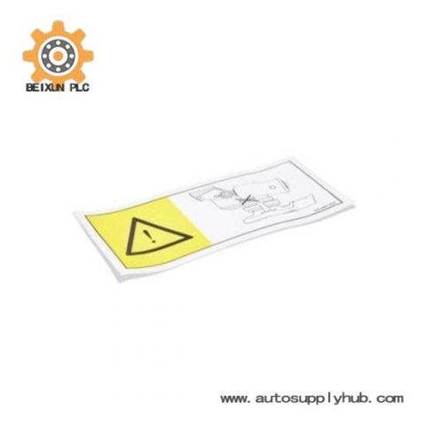 ABB 3HAC020611-001 Robotic Parts Warning Label, Advanced Safety Solution for Industrial Robots