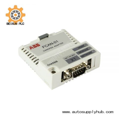 ABB FCAN-01 Adapter: Industrial Communication Interface Module