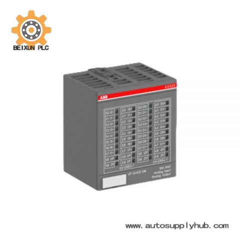 ABB AX522 8AI/8AO Power Supply Module: High-Performance, Versatile PLC Component