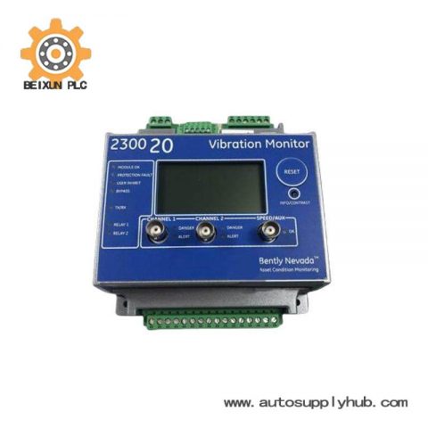 Bently Nevada 2300/20-CN: Advanced Vibration Monitoring Module for Industrial Control Systems