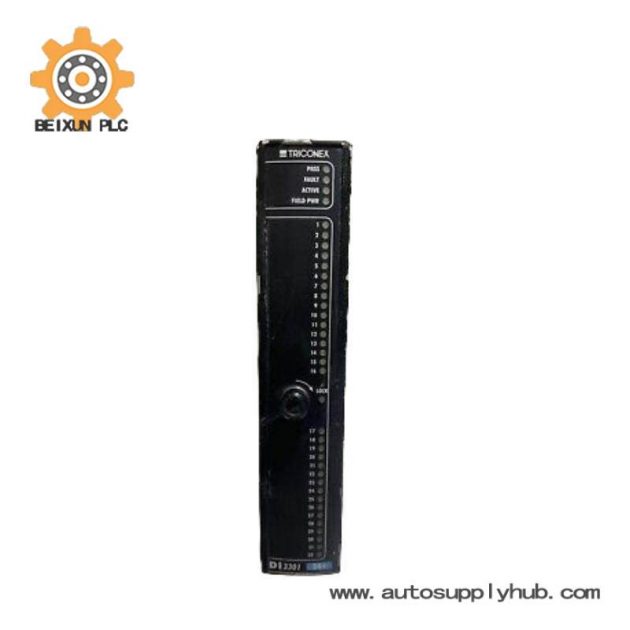 Triconex DI3301: PLC Input Module for Industrial Automation, 200 characters or less