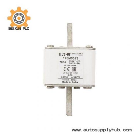 Eaton 170M5013 High Speed Square Body Fuse, designed for industrial safety and efficiency