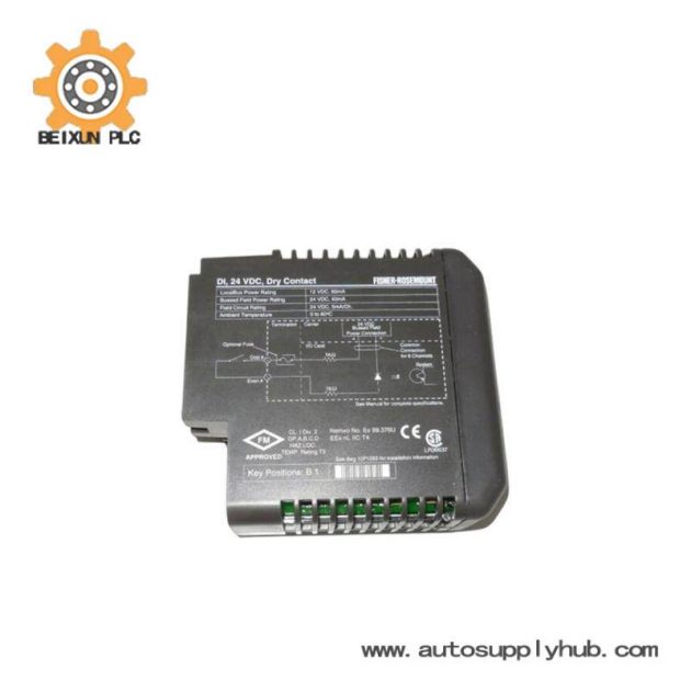 FISHER-ROSEMOUNT KJ3001X1-BB1 - Advanced Interface Module for Industrial Automation