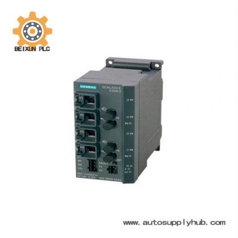 SIEMENS SCALANCE X204-2BB10-2AA3 Managed Industrial Ethernet Switch