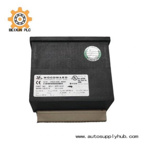 Woodward 8444-1067 High-Precision Control Module for Industrial Automation Systems